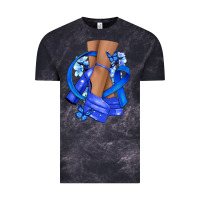 Cloud Black colon cancer heels Vintage Tee - NancyCooperArtShop