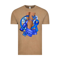 Vintage Coffee colon cancer heels Vintage Tee - NancyCooperArtShop