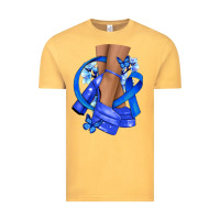 Vintage Mustard colon cancer heels Vintage Tee - NancyCooperArtShop