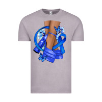 Vintage Zinc colon cancer heels Vintage Tee - NancyCooperArtShop