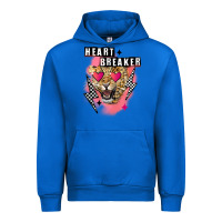 Cobalt Heart breaker Valentine's Day Urban Hoodie - FaDigitalArtStudio
