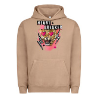Pigment Burro Heart breaker Valentine's Day Urban Hoodie - FaDigitalArtStudio