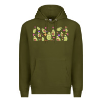 Army Green avocado Premium Hoodie - TumblerDesignByShophia