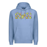 Colony Blue avocado Premium Hoodie - TumblerDesignByShophia