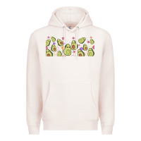 Pale Pink avocado Premium Hoodie - TumblerDesignByShophia