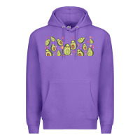 Purple avocado Premium Hoodie - TumblerDesignByShophia