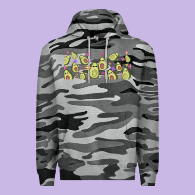 Avocado Premium Hoodie Designed By Tumblerdesignbyshophia