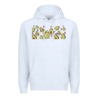 White avocado Premium Hoodie - TumblerDesignByShophia