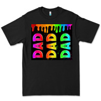 Black lgbt dad tumbler Premium Tee - HRA Design Shop