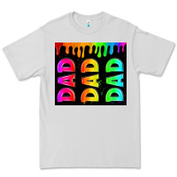 Dove Grey lgbt dad tumbler Premium Tee - HRA Design Shop