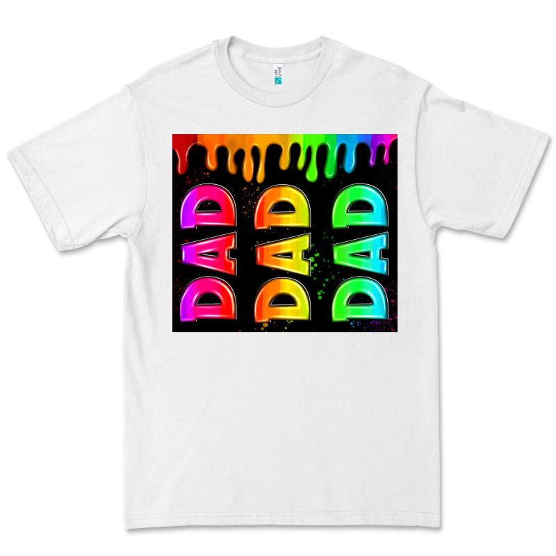 Lgbt Dad Tumbler Premium Tee by HRA Design Shop | Teevron