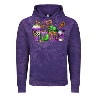 Cloud Purple mardi gras crawfish coffee Vintage Hoodie - Jasminsmagicworld