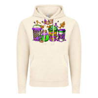 Vintage Artic mardi gras crawfish coffee Vintage Hoodie - Jasminsmagicworld