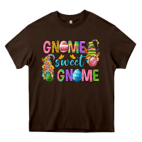 Chocolate Brown Easter gnome sweet gnome Heavy Core Tee - Neo Western