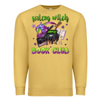 Antique Gold Salem witch book club Premium Sweatshirt - NancyCooperArtShop