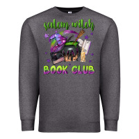Charcoal Heather Salem witch book club Premium Sweatshirt - NancyCooperArtShop