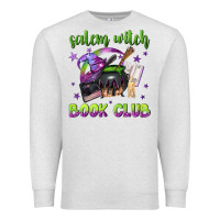 Oatmeal Heather Salem witch book club Premium Sweatshirt - NancyCooperArtShop