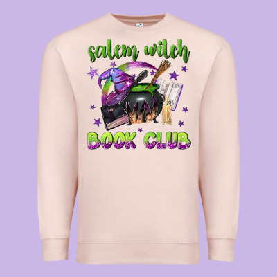 Salem Witch Book Club Premium Sweatshirt Designed By Nancycooperartshop