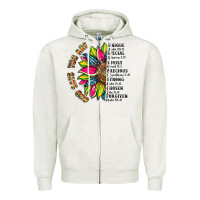 Oatmeal Heather you are inspiration Zipper Hoodie - Artiststas
