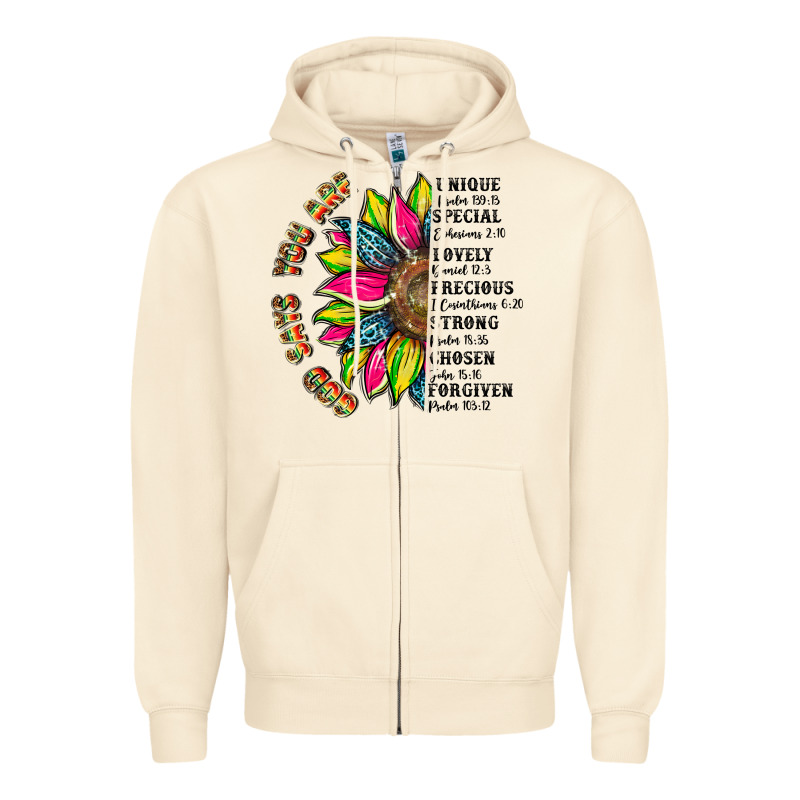 You Are Inspiration Zipper Hoodie by Artiststas | Teevron