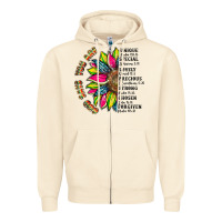 Sandshell you are inspiration Zipper Hoodie - Artiststas