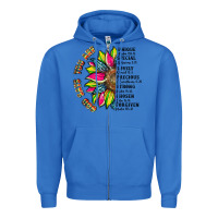 True Royal you are inspiration Zipper Hoodie - Artiststas