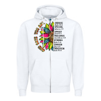 White you are inspiration Zipper Hoodie - Artiststas