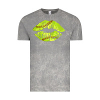 Softball Lips Vintage Tee | Teevron