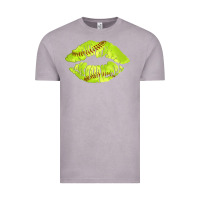 Vintage Zinc softball lips Vintage Tee - AdoDesignShop