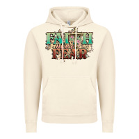 Vintage Artic faith over fear cross Vintage Hoodie - NancyCooperArtShop