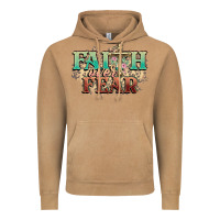 Vintage Camel faith over fear cross Vintage Hoodie - NancyCooperArtShop
