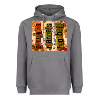Storm Pumpkins Leaves Flannels Hayrides Football Heavyweight Hoodie - texasbilliewilder