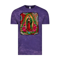 Cloud Purple our lady of guadalupe christmas Vintage Tee - Jasminsmagicworld