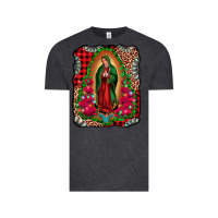 Vintage Black our lady of guadalupe christmas Vintage Tee - Jasminsmagicworld