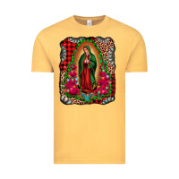 Vintage Mustard our lady of guadalupe christmas Vintage Tee - Jasminsmagicworld
