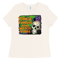 Bone thick thighs and witch vibes Ladies Tee - JahusDesignShop