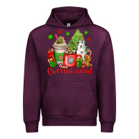 Mauve Wine current mood christmas Urban Hoodie - OliviaCreatesArt