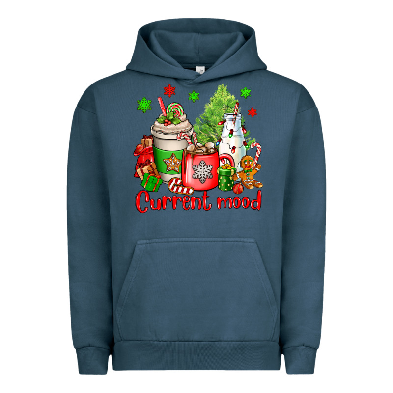 Current Mood Christmas Urban Hoodie by OliviaCreatesArt | Teevron
