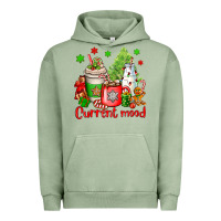Pigment Oil Green current mood christmas Urban Hoodie - OliviaCreatesArt