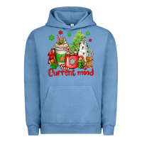 Pigment Pebble Blue current mood christmas Urban Hoodie - OliviaCreatesArt