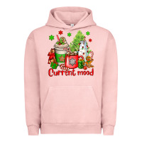 Pigment Salmon current mood christmas Urban Hoodie - OliviaCreatesArt