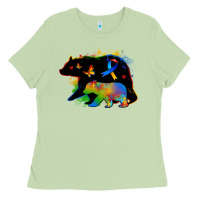 Matcha autism mama bear Ladies Tee - Zillion Design Studio