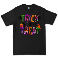 Black trick or treat Premium Tee - RacoonDesign