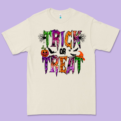 Trick Or Treat Premium Tee Designed By Racoondesign