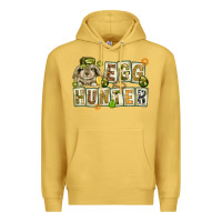 Antique Gold Egg hunter with plate letters Easter Day Premium Hoodie - HowdyJamesFarm
