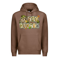 Chestnut Egg hunter with plate letters Easter Day Premium Hoodie - HowdyJamesFarm