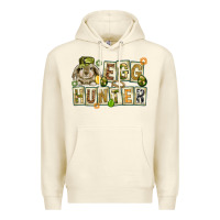 Sandshell Egg hunter with plate letters Easter Day Premium Hoodie - HowdyJamesFarm