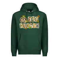 Sports Green Egg hunter with plate letters Easter Day Premium Hoodie - HowdyJamesFarm