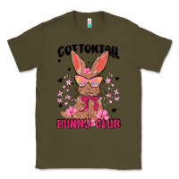 Army Green cottontail bunny club Classic Tee - MaliasSmallBusiness