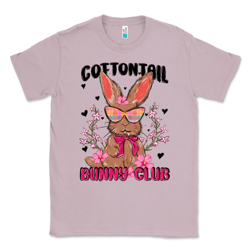 Cottontail Bunny Club Classic Tee by MaliasSmallBusiness | Teevron